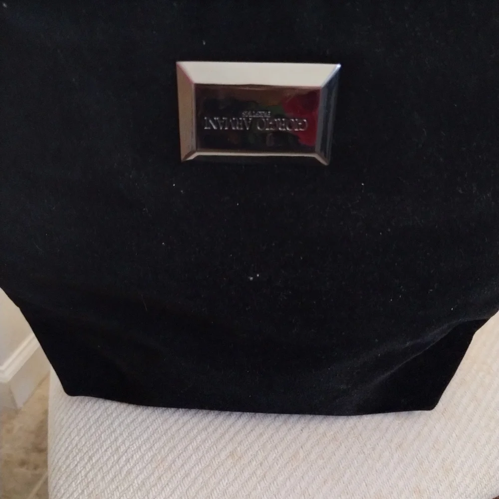 Giorgio Armani Parfums Black Velvet Clutch - Picture 7 of 9